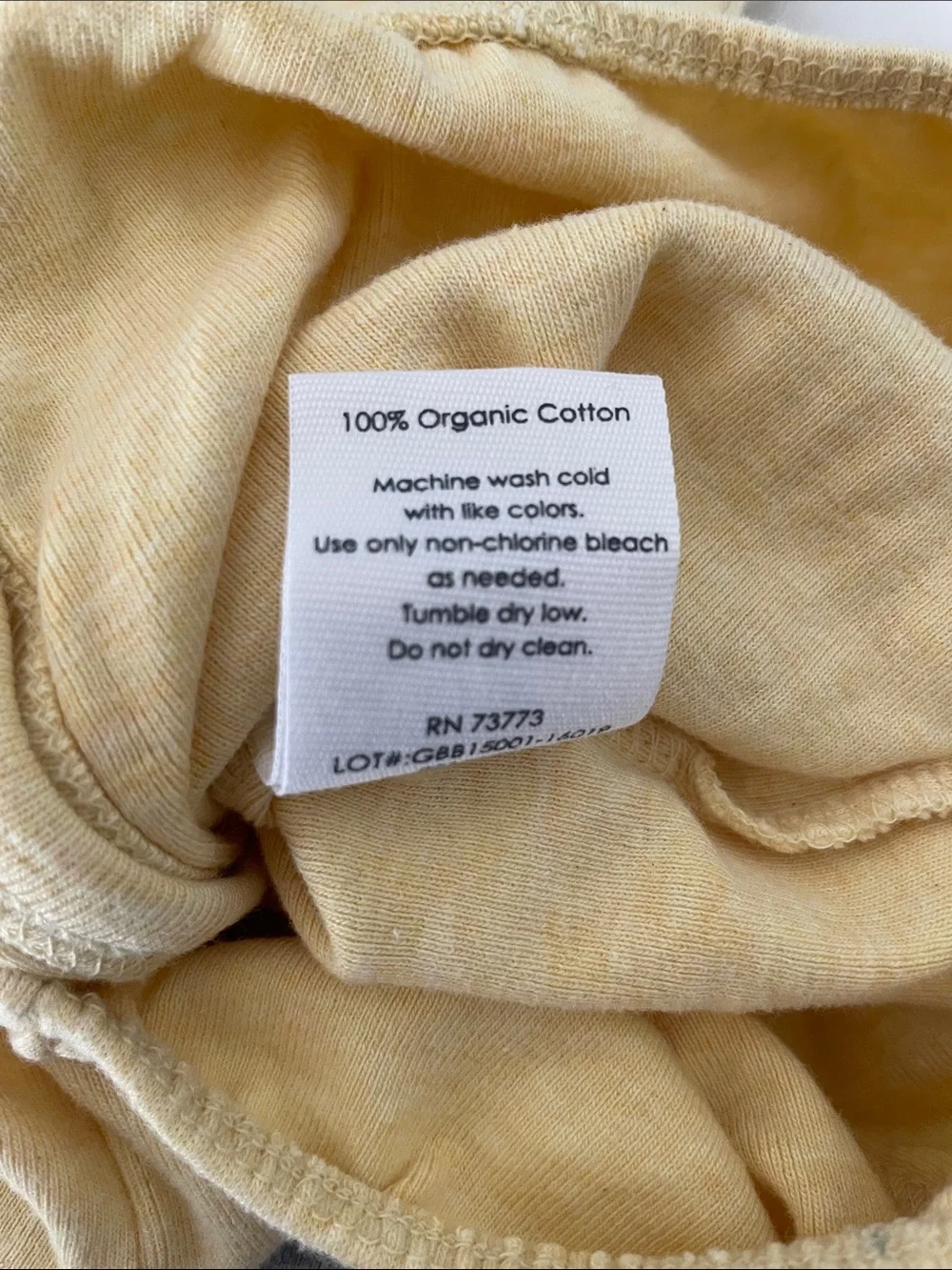 Burt's Bees Baby Yellow Gown and Giggle Gray Sleeper Sack Set with Bee Motif